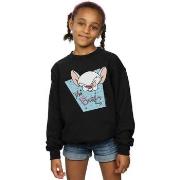 Sweat-shirt enfant Animaniacs The Brain Mugshot