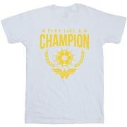 T-shirt enfant Dc Comics Wonder Woman Play Like A Champion