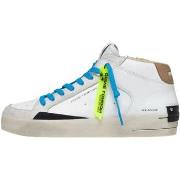Baskets Crime London sneakers sk8 mid deluxe white