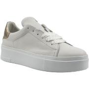 Chaussures Frau Mousse Sneaker Donna Bianco Platino 36M7135