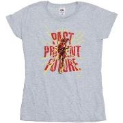 T-shirt Dc Comics Past Present Future