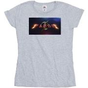 T-shirt Dc Comics The Flash Movie Logo