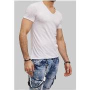 T-shirt Kebello T-Shirt Blanc H