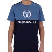 T-shirt enfant Sergio Tacchini T-SHIRT ENFANT BRAVE BLEU MARINE ET BLE...