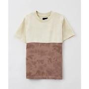 T-shirt enfant DC Shoes - T-shirt junior - beige et taupe