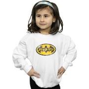 Sweat-shirt enfant Dc Comics Batman Japanese Logo Yellow