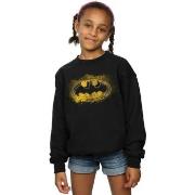 Sweat-shirt enfant Dc Comics Batman Spray Logo