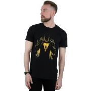 T-shirt Dc Comics Shazam Lightning Silhouette