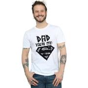 T-shirt Dc Comics Super Dad