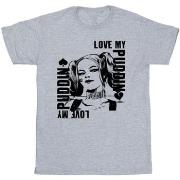 T-shirt Dc Comics Suicide Squad Love Puddin