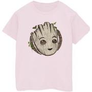 T-shirt Marvel I Am Groot Wooden Head