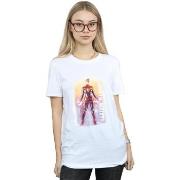 T-shirt Marvel Captain Watercolour