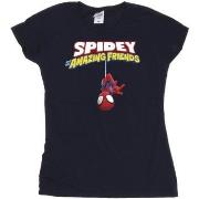 T-shirt Marvel Spider-Man Hanging Upside Down