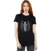 T-shirt Marvel Spider-Man Web Logo