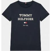 T-shirt enfant Tommy Hilfiger KB0KB08671 - TH LOGO-DW5 DESERT SKY
