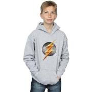 Sweat-shirt enfant Dc Comics Justice League Movie Flash Emblem