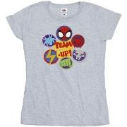 T-shirt Marvel Spidey And His Amazing Friends Up