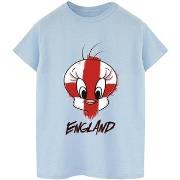 T-shirt Dessins Animés Tweety England Face