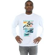 Sweat-shirt Dc Comics Aquaman Character Tiles