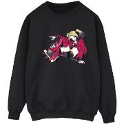 Sweat-shirt Dc Comics Harley Quinn Rollerskates