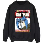 Sweat-shirt Dc Comics Running Batman Cover