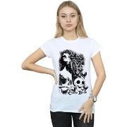 T-shirt Corpse Bride Skull Logo