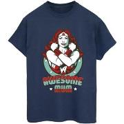 T-shirt Dc Comics Wonder Woman Wonderful Mum