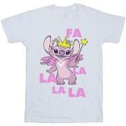 T-shirt Disney Angel Fa La La