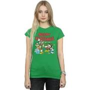 T-shirt Disney Mickey Mouse And FriendsWinter Wishes