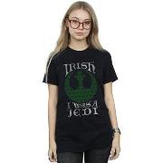 T-shirt Disney Irish I Was A Jedi