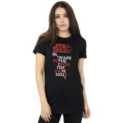 T-shirt Disney The Last Jedi Power Of The Dark Side