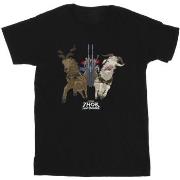 T-shirt enfant Marvel Thor Love And Thunder Viking Ship