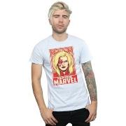 T-shirt Marvel Captain Ornament