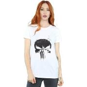 T-shirt Marvel The Punisher TV Skull Logo