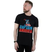 T-shirt Marvel Captain America Pixelated