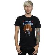 T-shirt Marvel Winter Soldier Bucky Toon