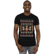 T-shirt Marvel Iron Man Get Your Jingle On Fair Isle