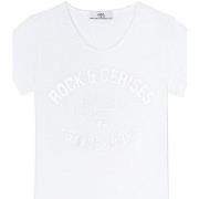 T-shirt enfant Le Temps des Cerises Aimegi white mc tee g