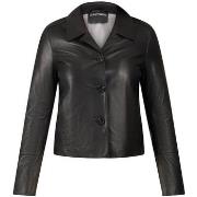 Blouson Oakwood Veste en cuir Lexia Ref 62369 Noir