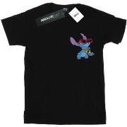 T-shirt Disney Lilo And Stitch Guitar