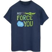 T-shirt Disney The Mandalorian May The Force Be With You