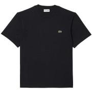 T-shirt Lacoste T-SHIRT CLASSIC FIT EN JERSEY DE COTON NOIR