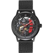 Montre Pierre Lannier Coffret PADDOCK Cadran Noir Bracelet Acier milan...