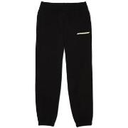 Pantalon Lacoste PANTALON DE SURVÊTEMENT EN MOLLETON NON GRATTÉ NOIR