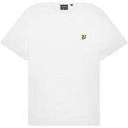 T-shirt Lyle &amp; Scott T-SHIRT MILANO TRIM BLANC