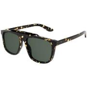 Lunettes de soleil Gucci GG1039S Lunettes de soleil, Havana/Vert, 58 m...