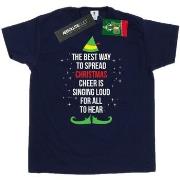 T-shirt Elf Christmas Cheer Text