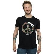 T-shirt Woodstock Floral Peace