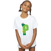 T-shirt enfant Disney Alphabet P Is For Peter Pan