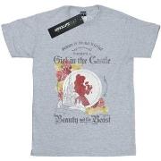 T-shirt enfant Disney Beauty And The Beast Girl in The Castle